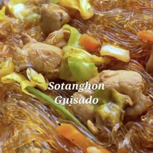 sotanghon guisado